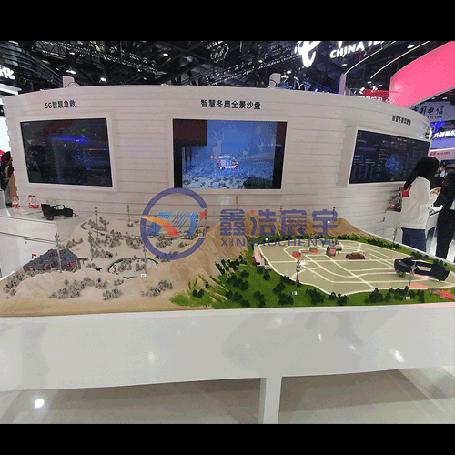 智慧冬奧會(huì)場(chǎng)景沙盤模型